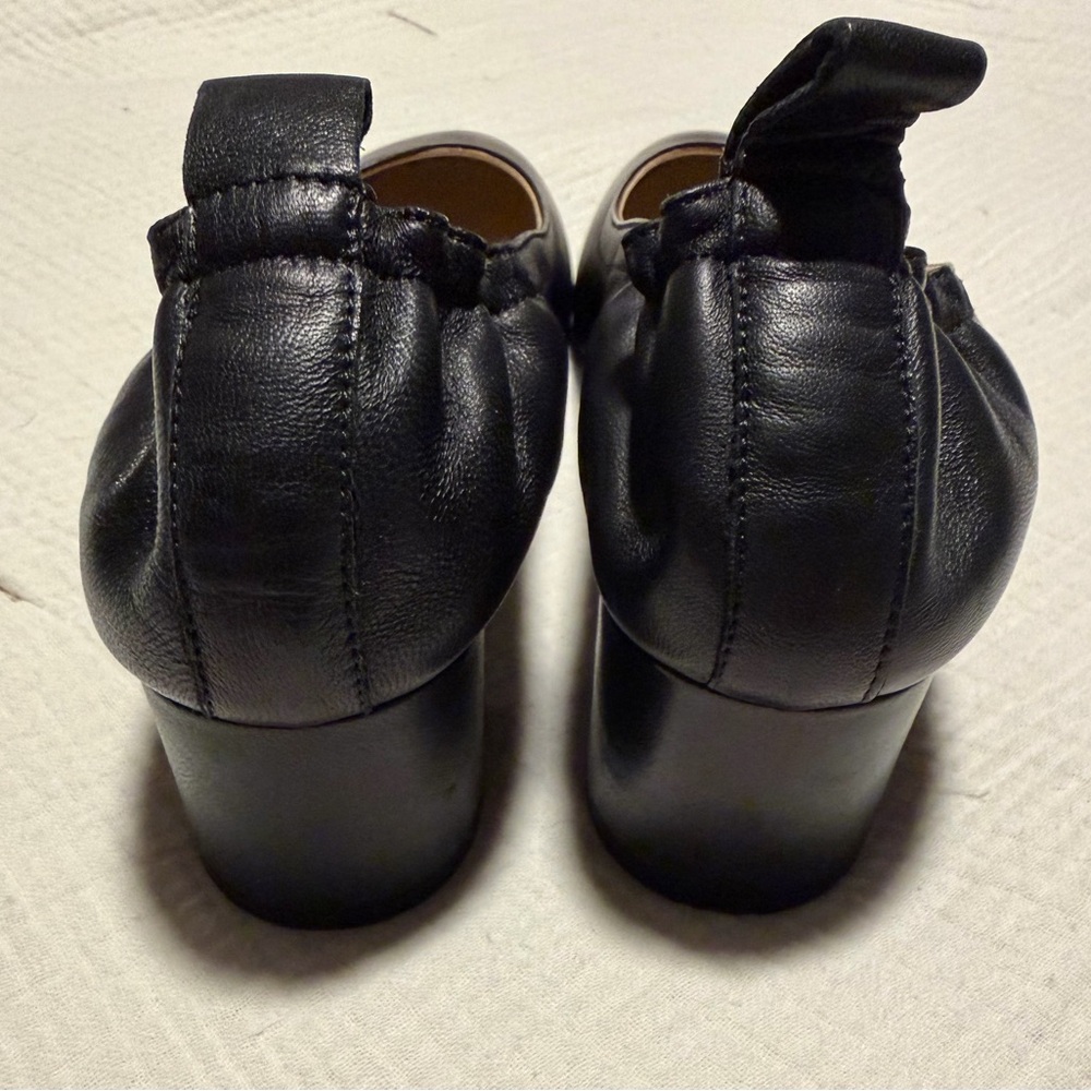Everlane Black Leather Day Heel - Picture 5 of 6